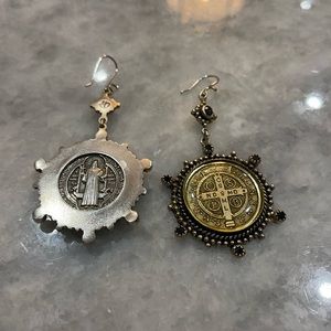 ❤️Virgin Saints and Angels Barbara San Benito earrings❤️